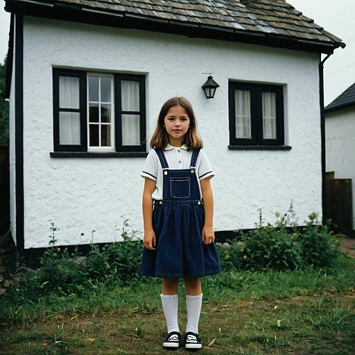 Cottagecore Girl by Small House