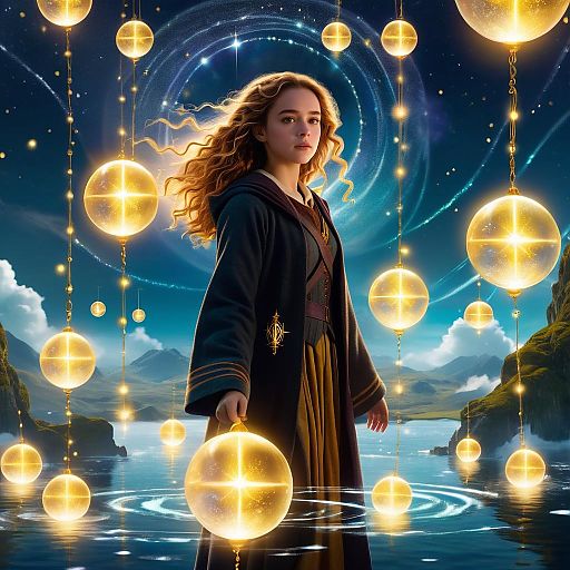 Celestial Hermione Granger in Dreamscape Celestial Hermione Granger in Dreamscape