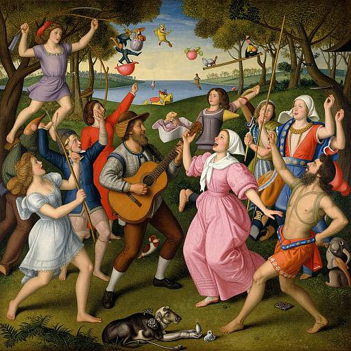 Joyful Chaos with Music and Dance