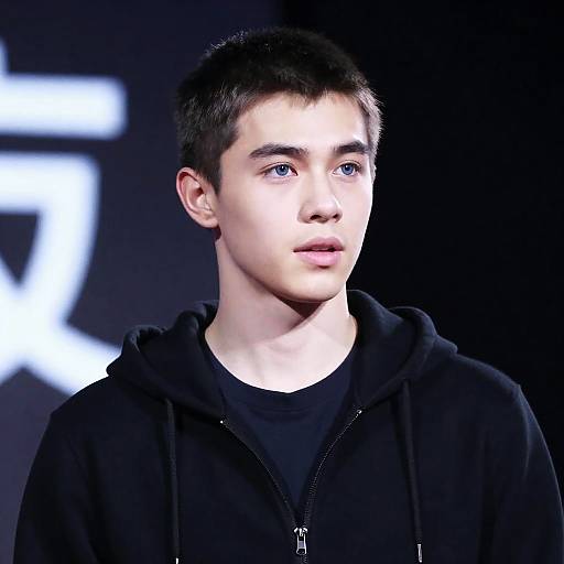 Intense Portrait of a Young Man