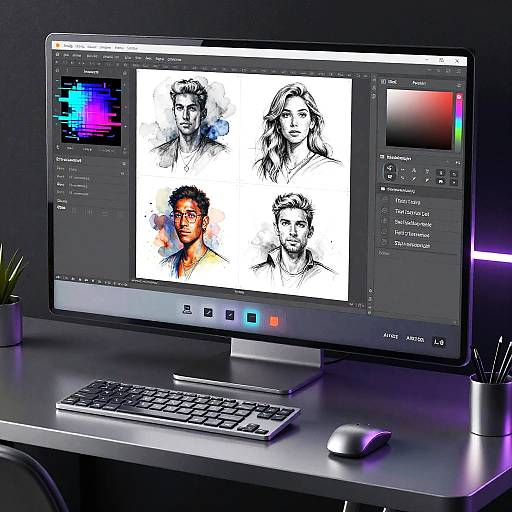 AI Art Style Changer Workstation