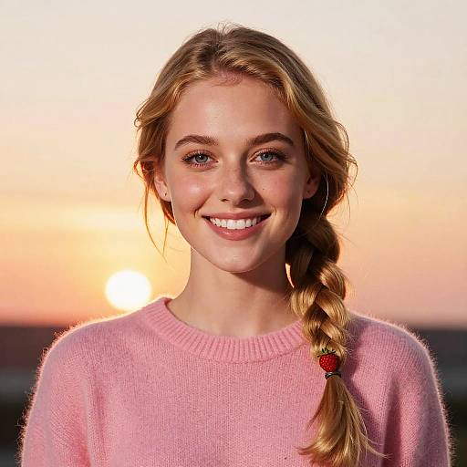 Epic Portrait of Strawberry Blonde Woman