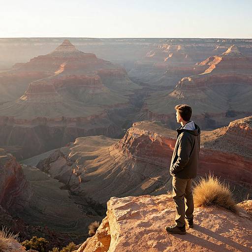 Sunrise at Grand Canyon South Rim