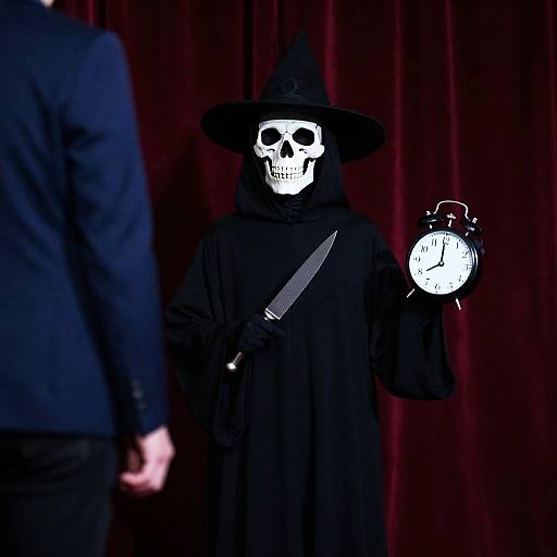 Mysterious Puppet of the Grim Reaper