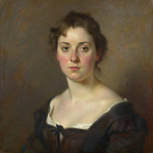 Clarence Stagg Portrait of Woman