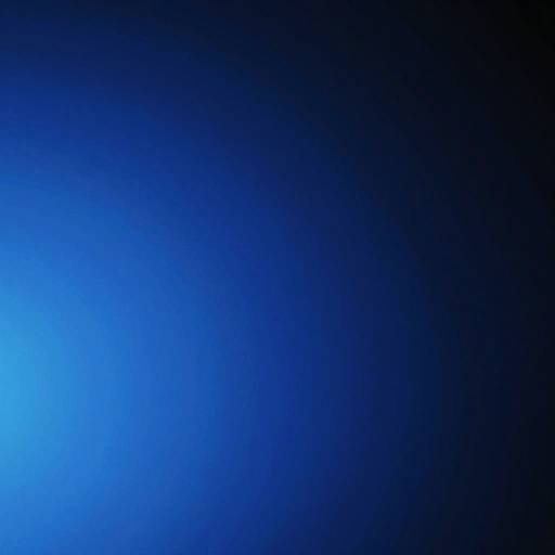 Futuristic Blue to Black Gradient Art