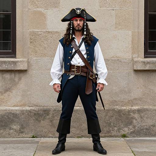 Revolutionary War Pirate Costume