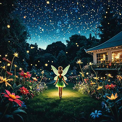 Tinker Bell in Twinkling Night Garden