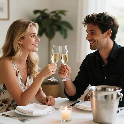 Romantic Dinner Celebration Photo