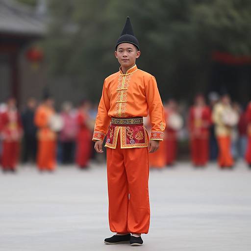 Traditional Tinikling Male Costume