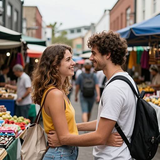 Warm Embrace at Portobello Market