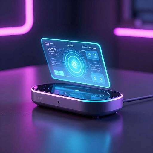 Clevr-Inspired Futuristic Tech Gadget