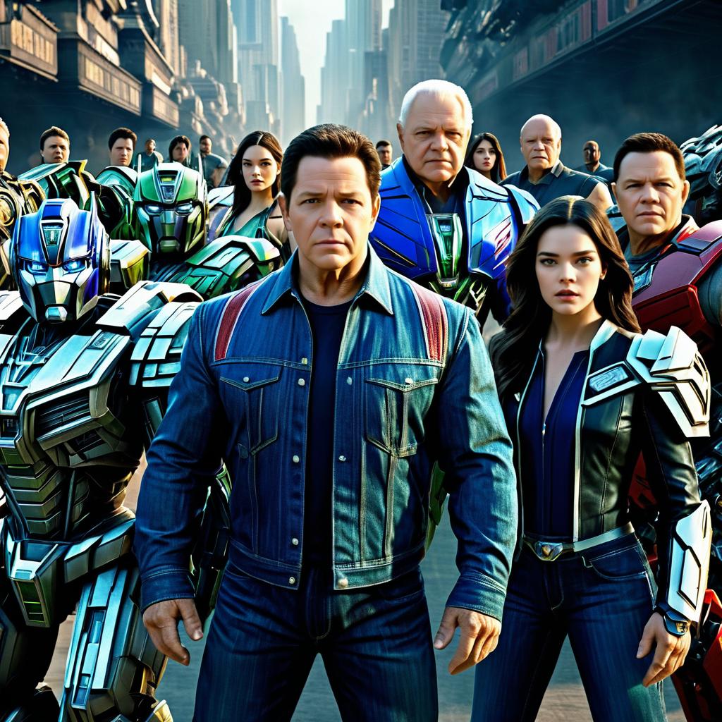 Transformers Movie Still: Autobots Team