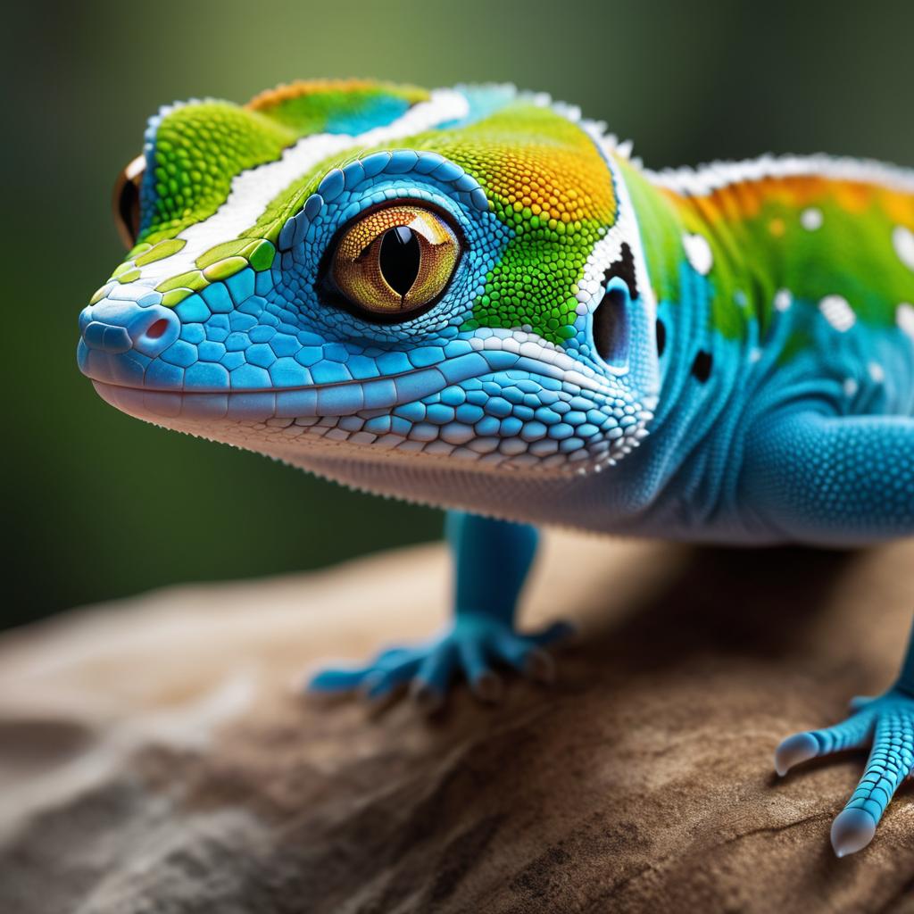 Stunning 3D Gecko Rendering in Unreal Engine