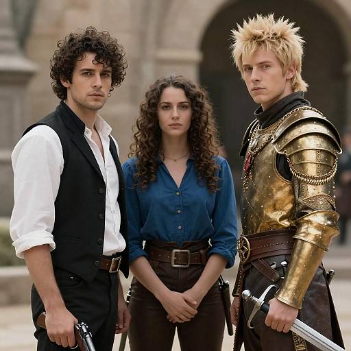 Epic Fantasy Trio in Historical Setting