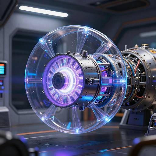 Warpfusion Energy Core in Spaceship Engine