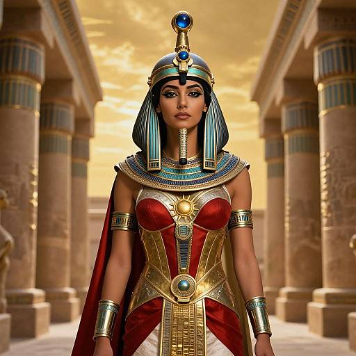 Ancient Egyptian Warrior Queen
