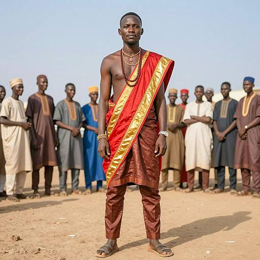 Zulu Wedding Attire Outdoor Photograph