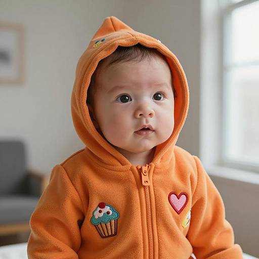 Cute Baby in Adorable Donut Costume