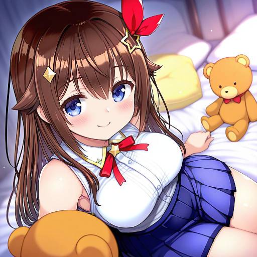 Illustration of Ankimo (tokino sora), hololive in the style of Ajitarou (setsu)