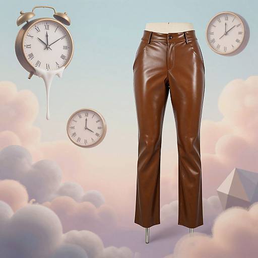 Surreal Brown Latex Dreamscape