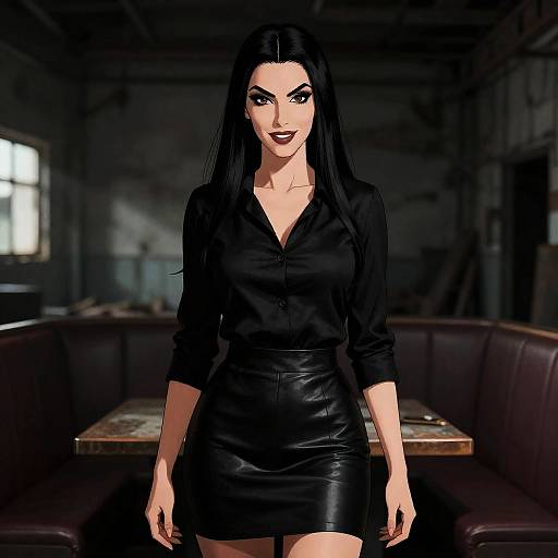Realistic Middle-Eastern Female Vampire