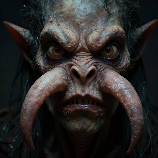 Dark Fantasy Monster Portrait