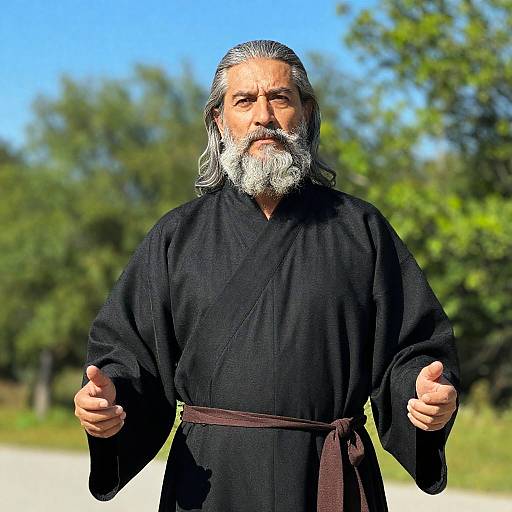 Middle-aged Man in Nature Portrait