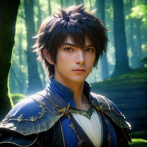 Serene Final Fantasy XIV Character Portrait Serene Final Fantasy XIV Character Portrait