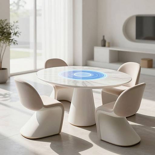 Futuristic AI-Designed Organic Furniture