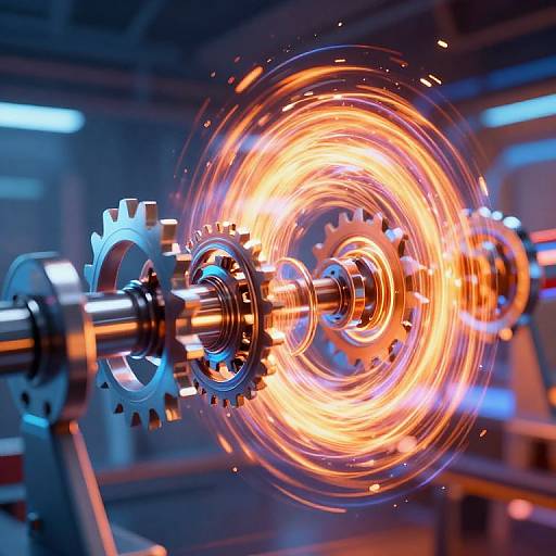 Futuristic Centrifugal Force Machine