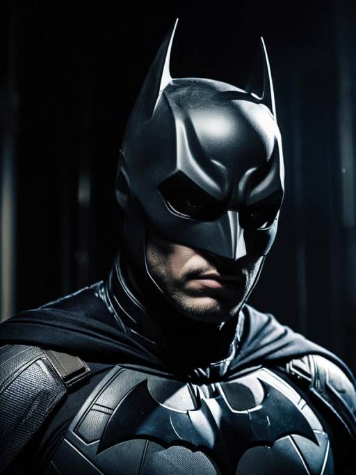 Man Wearing Batman Costume