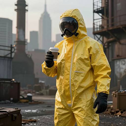 Post-Apocalyptic Industrial Morning Coffee