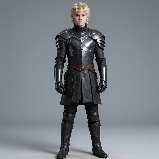 Blonde Male in Game of Thrones Armor