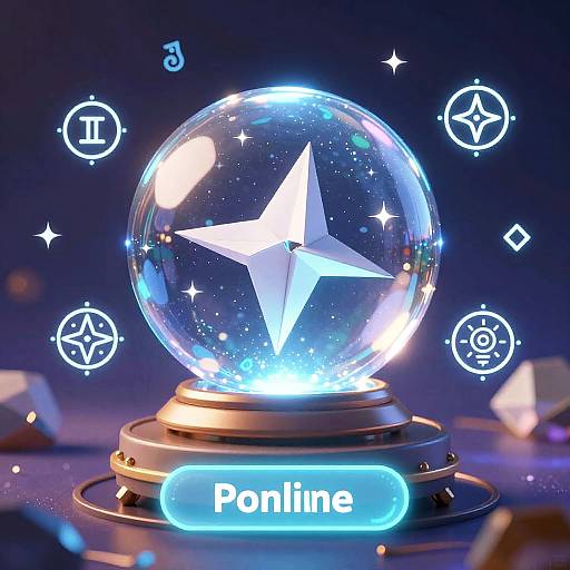 Futuristic Mystical Online Fortune Teller