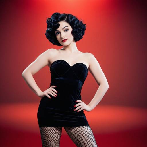 1920s Betty Boop Cosplay Costume Design