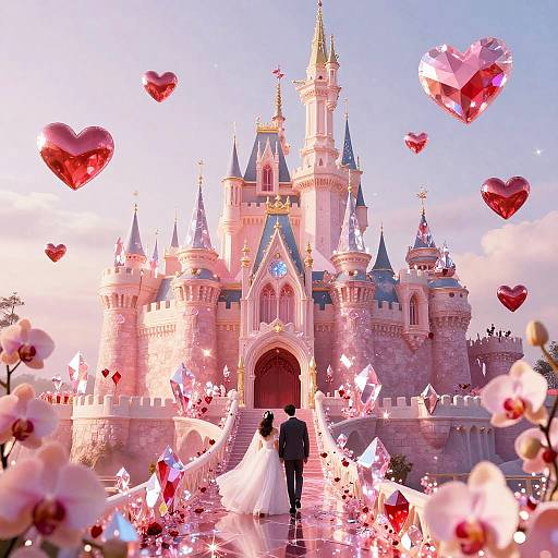 Valentine's Fantasy Crystal Castle