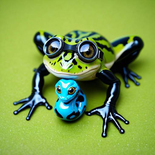 Sleek Blue Poison Dart Frog Adventure Sleek Blue Poison Dart Frog Adventure