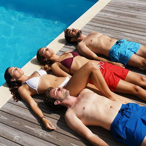 Sunlit Relaxation on the Dock