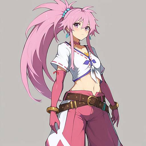 Illustration of Arche klein, tales of (series) in the style of Lansane