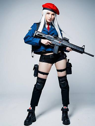 Cosplay photo of mp5 (girls' frontline). Costume clothes