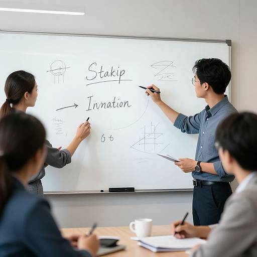 Innovative Startup Brainstorming Session