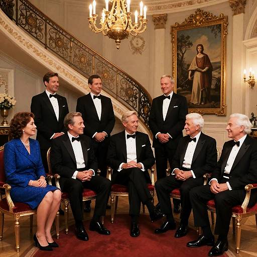 Elegant Gathering in Luxurious Setting