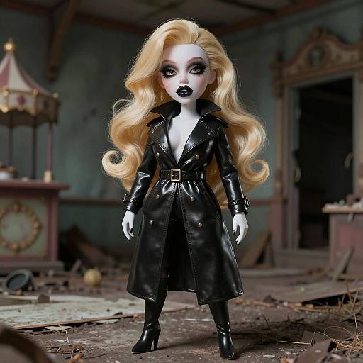 Ultra-Detailed Fantasy Bimbo Illustration