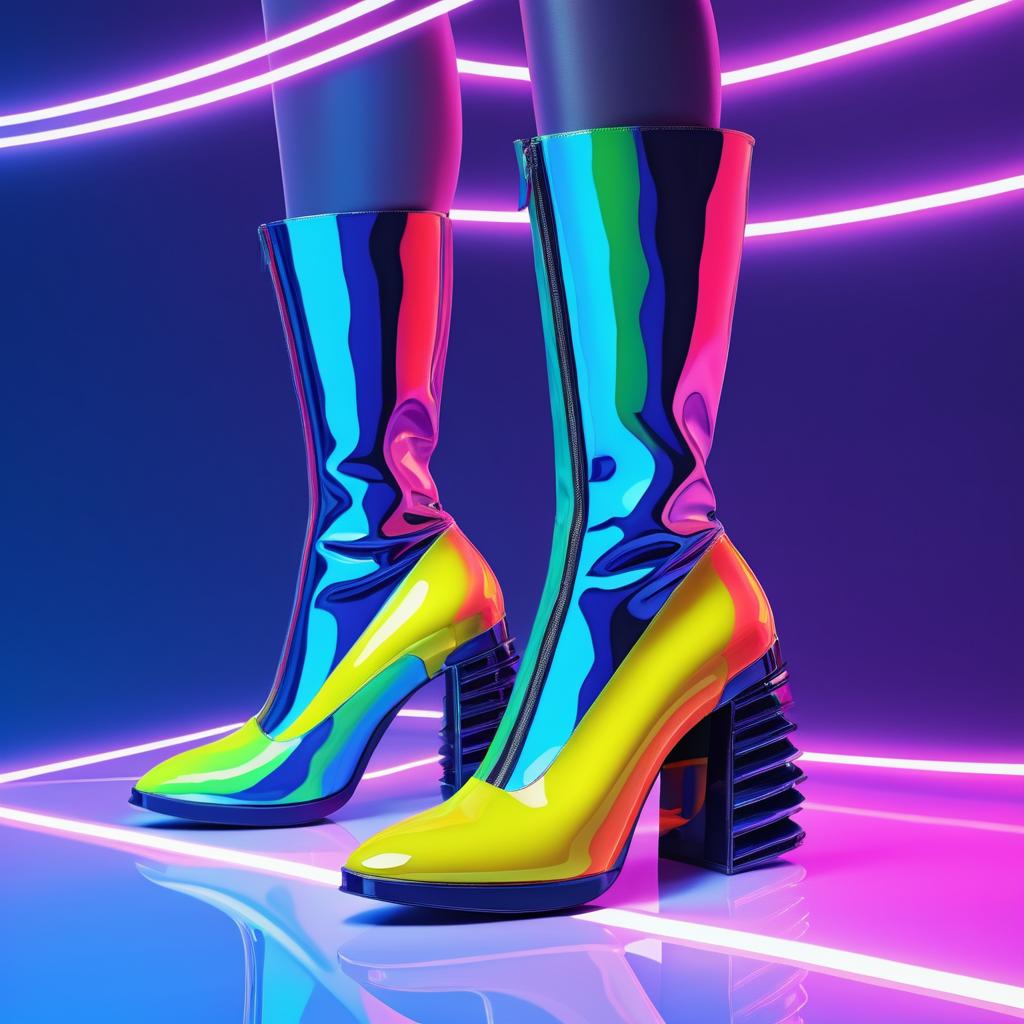 Futuristic Footwear: A High-Concept Vision