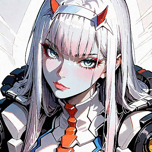 Klaxosaur Princess Detailed Upper-Body Portrait