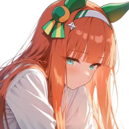 Orange Haired Horse Girl Illustration