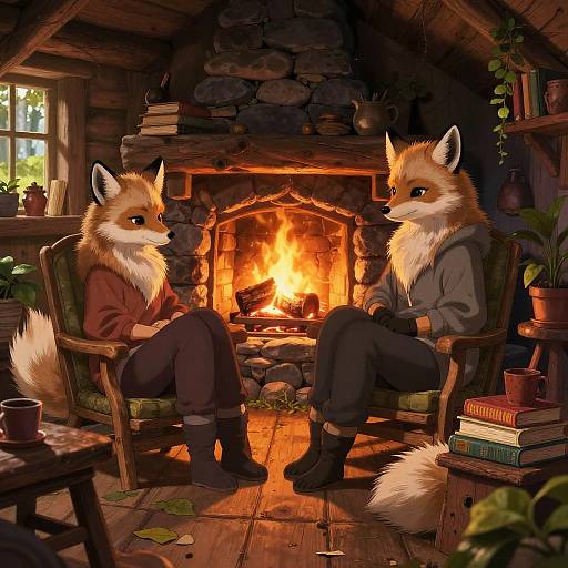 Cozy Woodland Furry Female Characters