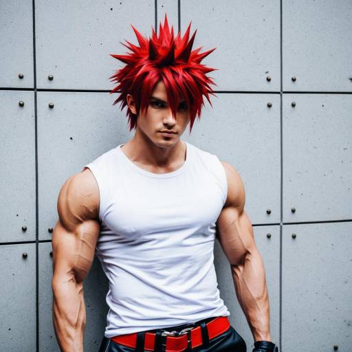Chrono Trigger Cosplay: Muscular Crono Look