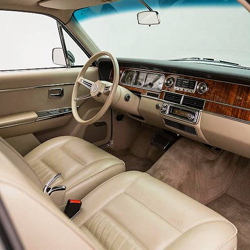 Retro Cadillac Eldorado Interior Design